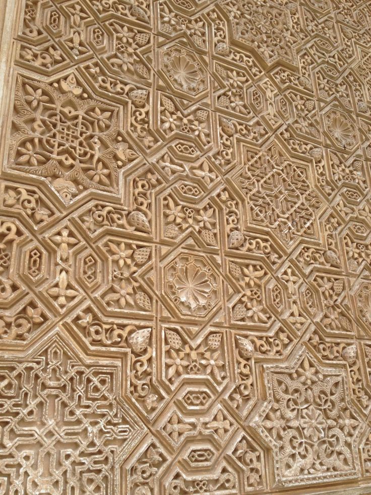 Wall at the Alhambra, Granada, Spain